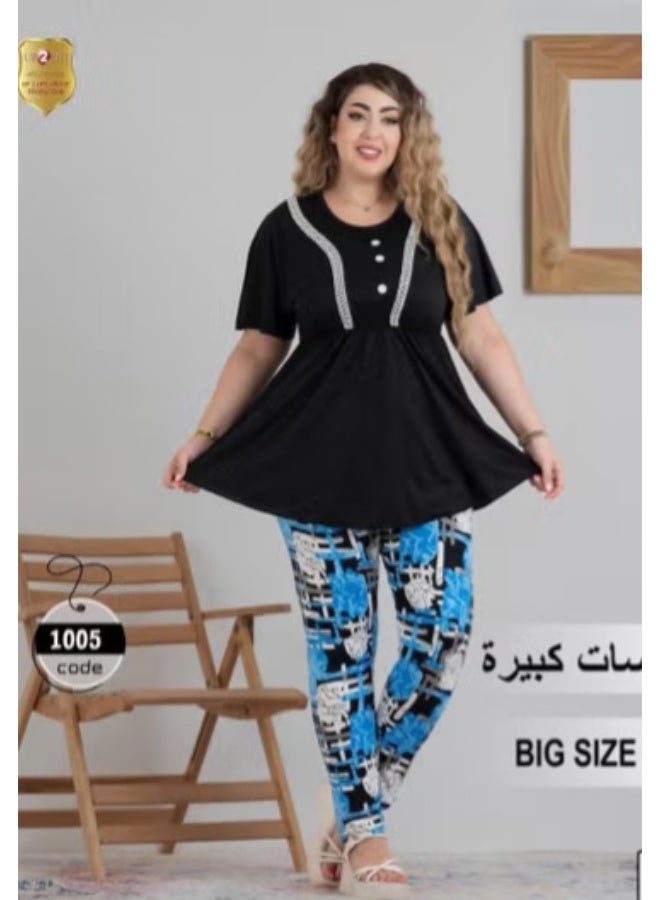Women's pajamas, big size